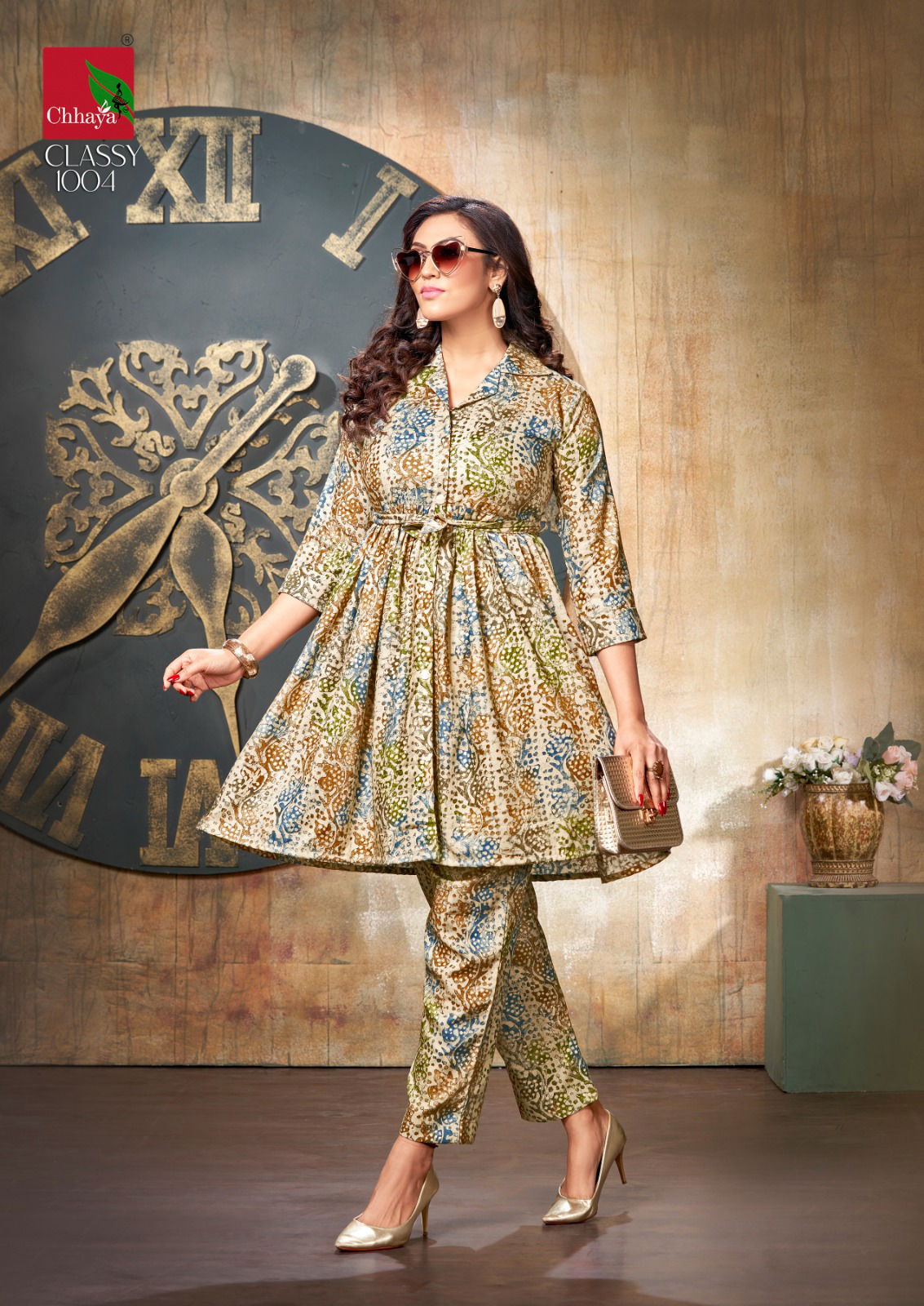 Classy By Chhaya Printed Kurtis With Bottom Catalog